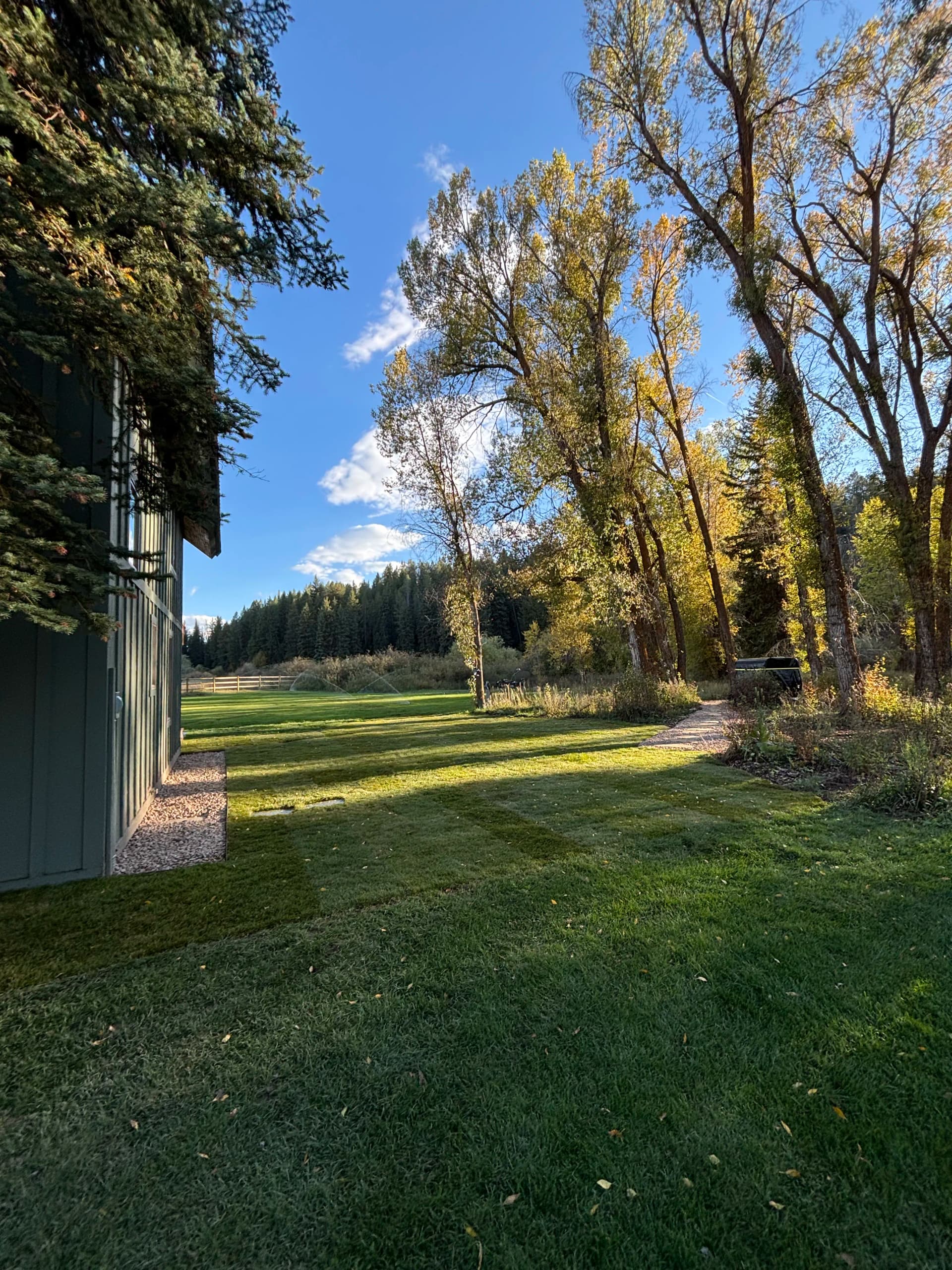 Sod, Irrigation, Stepping Stones and Fresh Beds Done Right image