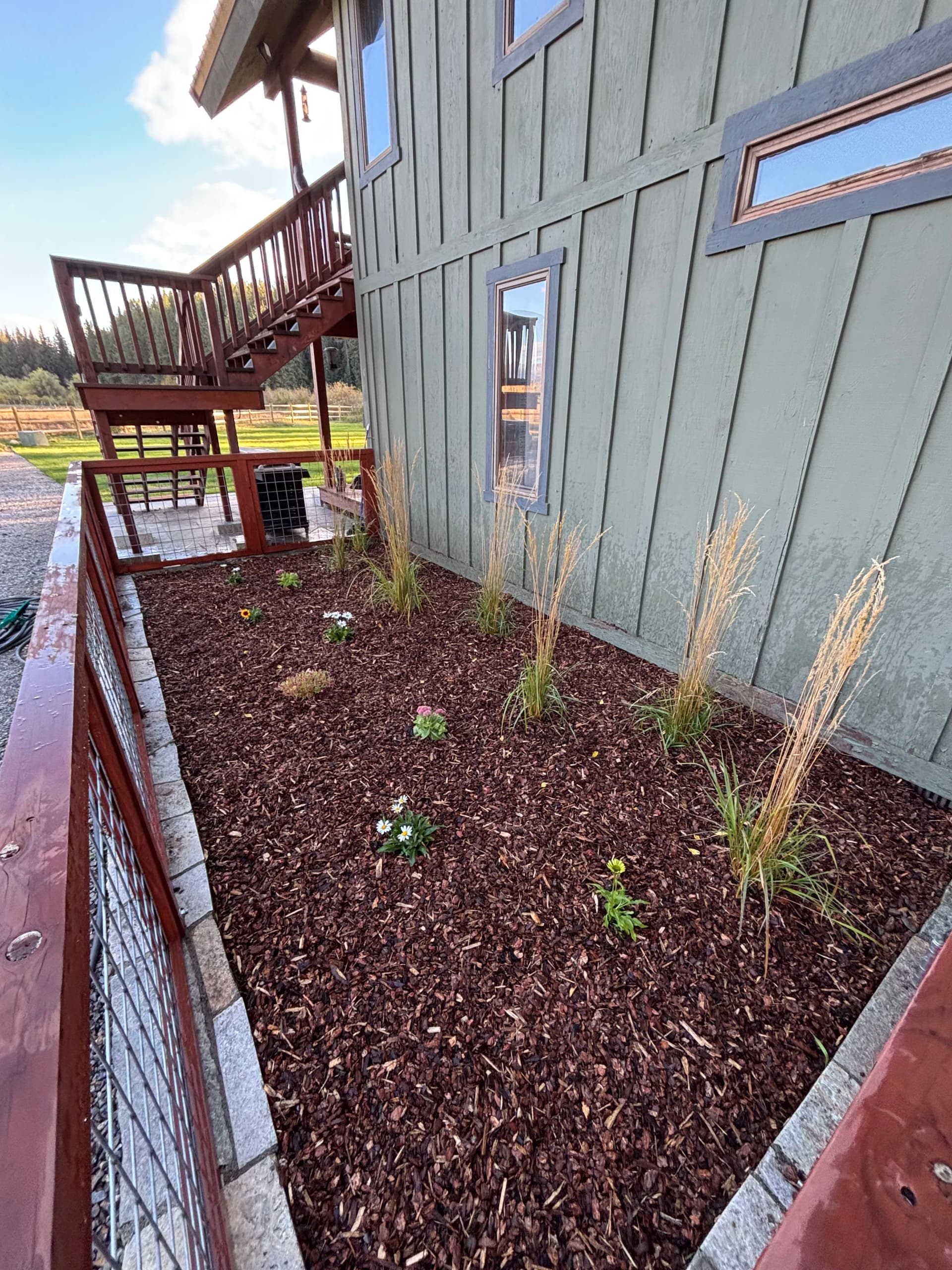 Gallery photos for Sod, Irrigation, Stepping Stones and Fresh Beds Done Right: Image #3